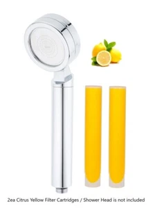 2 Vitamin C Cartridge Refills-Assorted for Aroma Sense Handheld Shower Head - Picture 1 of 9
