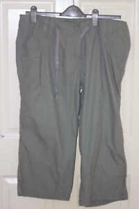 Tu green cropped trousers size 16