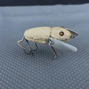 Vintage Heddon Crazy Crawler Wood Fishing Lure - Picture 1 of 7