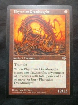 Phyrexian Dreadnought Mirage Regular Rare MTG Magic The Gathering - Image 1 of 4