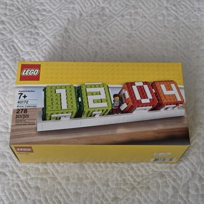 LEGO Iconic: Brick Calendar 2017 (40172) Nuevo Caja Sellada RETIRADO Foto 1 de 4