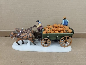 Department 56 Heritage Village Harvest Pumpkin Wagon No Box - Bild 1 von 5