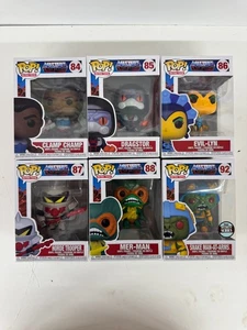 Funko Pop! Lot of 6 Masters Of The Universe - Evil-Lyn, Clamp Champ, Mer-Man etc - Picture 1 of 2