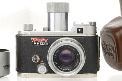 ROBOT STAR with double spring motor  + 2/ 40 mm Schneider  XENON + Case + L.Hood - Bild 1 von 4