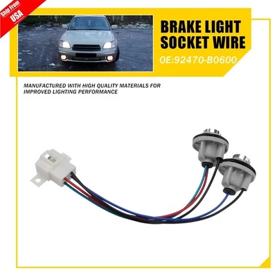 Enchufe de luz de freno y arnés de cables para Subaru Legacy Outback 2000-2004 84931AE170 Foto 1 de 4