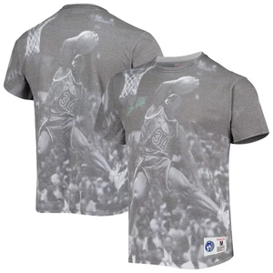 Herren Mitchell & Ness Isaiah Rider Heather Gray Minnesota Timberwolves Above The - Bild 1 von 3