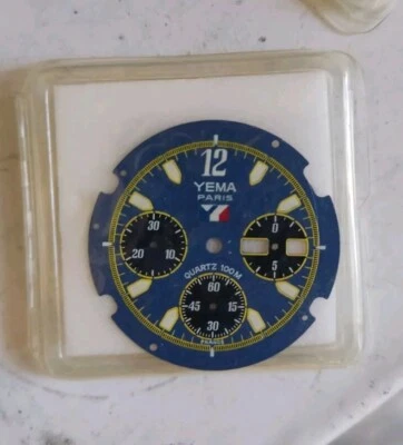 Blue Dial For Yema Spationaute III - Imagen 1 de 2
