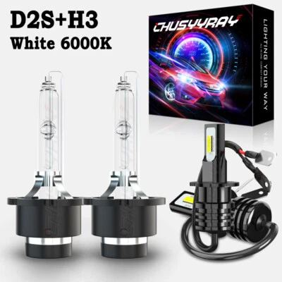 Kit de bombillas antiniebla de haz bajo para faros Hid/led 2004-2007 Saab 9-3 4 piezas Foto 1 de 4