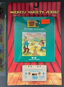 VTG 'DISNEY' 'MICKEY'S VARIETY SERIES' 'THE MAGIC BOOMERANG' BOOK SEALED!! (NM) - Picture 1 of 2