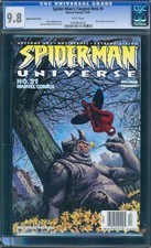 SPIDER-MAN TANGLED WEB #5 SPIDER-MAN UNIVERSE #21 NEWSSTAND VARIANT CGC 9.8