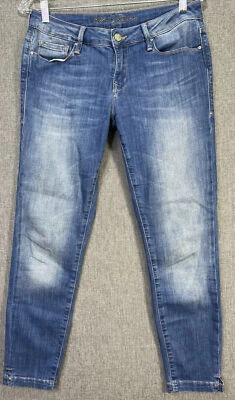 Pantalones de mezclilla para mujer Mavi Jeans talla 28 azul tiro medio MP9 Foto 1 de 4
