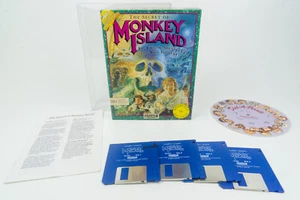 Commodore Amiga *The Secret of Monkey Island* in OVP mit Anleitung Big Box - Picture 1 of 11