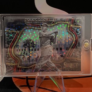 2023 Panini Select Baseball Ernie Lombardi Black Snakeskin 1/1 Cincinnati Reds