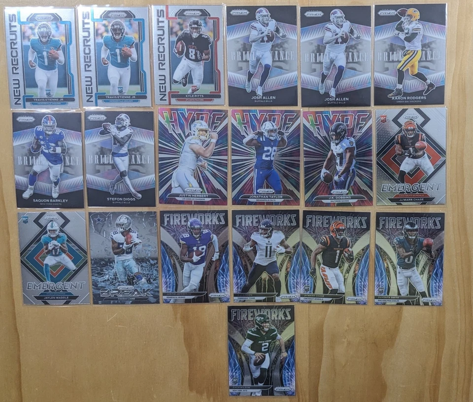 2021 Panini Prizm Football Inserts - Complete your set - Image 1 of 1