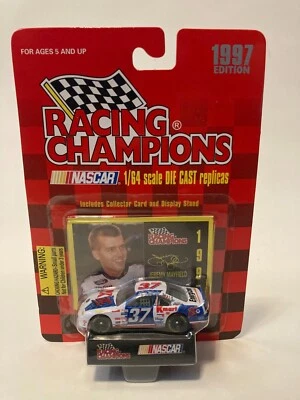 Nascar Racing Champions #37 1997 Kmart Jeremy Mayfield coche fundido a presión en tarjeta Foto 1 de 4