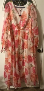 NWT Women’s Floral Dress Sz 4xl - Picture 1 of 8