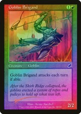 Goblin Brigand FOIL Scourge NM Red Common MAGIC THE GATHERING CARD ABUGames