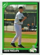 2007 Clinton LumberKings (Class A-Texas Rangers) Zach Phillips