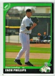 2007 Clinton LumberKings (Class A-Texas Rangers) Zach Phillips