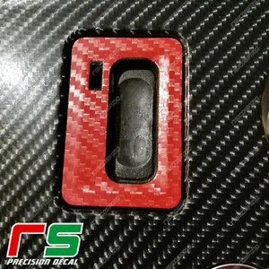 ADESIVI decal alfa romeo 159 Brera Spider blocchetto chiave sticker carbonlook R - Imagen 1 de 2