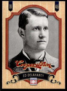 2012 Panini Cooperstown 26 Ed Delahanty   Philadelphia Phillies  Baseball Card
