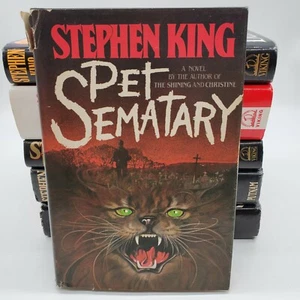 Stephen King 6 Book Lot HC DJ 1st Ed Pet Semetary Y45 Tommyknockers Christine - Picture 1 of 12