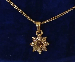 MARKS & SPENCER ANHÄNGER STERNFÖRMIG MIT STRASS SÜSS ZART - Bild 1 von 5