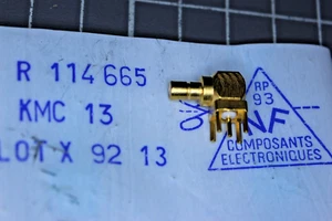 10 sztuk Gniazdo kątowe SMB 50Ohm Radiall R114665 - Zdjęcie 1 z 1