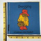 PADDINGTON BEAR Dean’s Rag Book Cloth Baby Book DRESSING Early Literacy Vintage