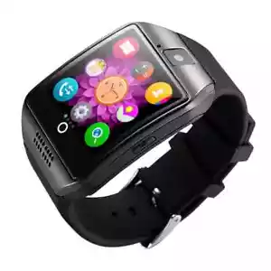 Smartwatch with Camera Bluetooth with SIM Card Slot for Android Samsung iOS - Picture 1 of 10