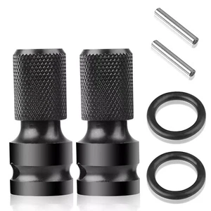 2* Hex Ratchet Socket Adapter Drive 1/2" Square To 1/4" Converter Impact Tool - Picture 1 of 16