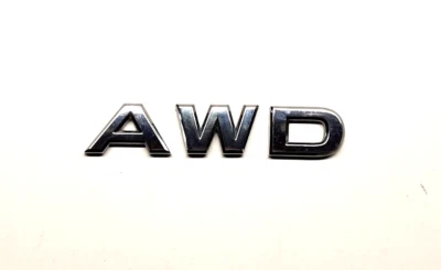 Nissan Juke Murano Rogue Rear Hatch Emblem Badge Logo Nameplate AWD Lettering - Image 1 of 4