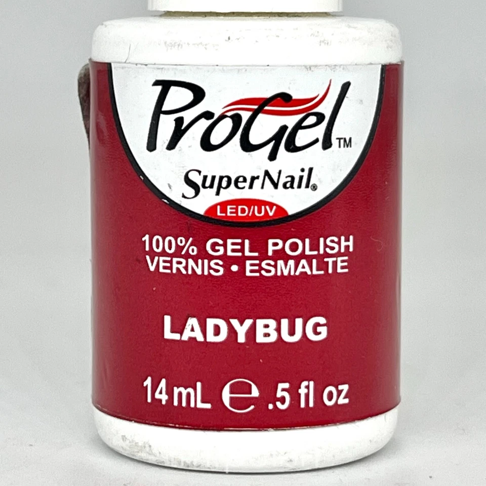 Nuevo esmalte en gel ProGel SuperNail UV/LED - Ladybug 0,5 fl oz Foto 1 de 3