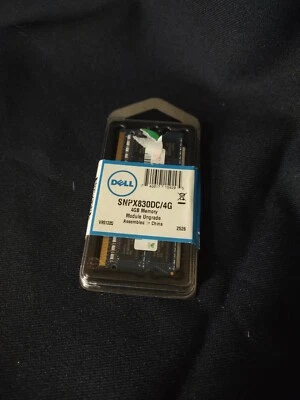 Dell SNPX830DC/4G 4gb SODIMM Memory Ram Module Open Box - Image 1 of 3