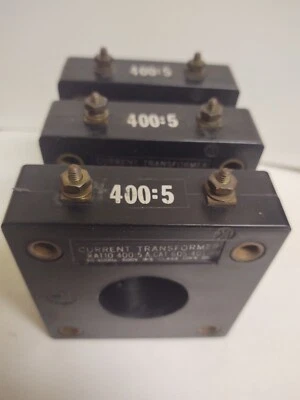(3) Westinghouse / Tyco Electronics 3486C98H04 Current Transformer 400:5 Ratio - Image 1 of 4