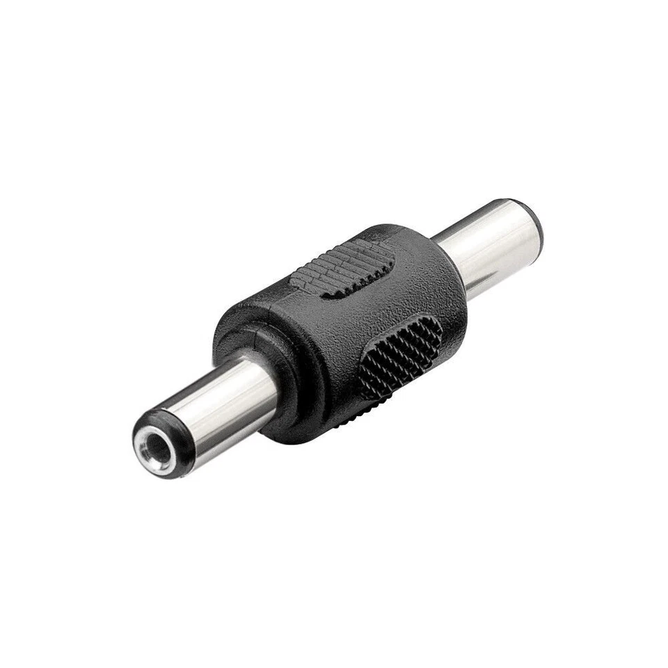 DC Adapter Ø 5,5 x 2,1  mm Stecker -  Stecker / Hohlstecker B-Ware - Bild 1 von 1