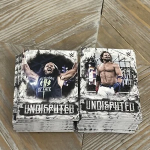 COMPLETE SET OF (50) 2018 TOPPS WWE UNDISPUTED WRESTLING CARDS - Picture 1 of 1