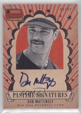 2013 Panini America's Pastime Pastime Signatures /49 Don Mattingly #DB Auto