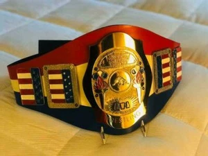 NWA Championship Gürtel. Erwachsenengröße Zink Metall - Bild 1 von 3