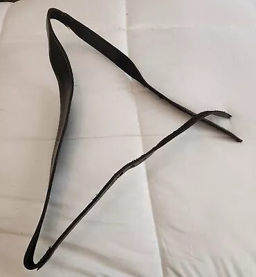 Austrailian Saddle Surgical Black Leather 60" - Image 1 of 4