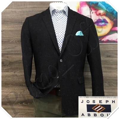 Abrigo deportivo Joseph Abboud para hombre Blazer informal chaqueta de 2 botones talla 44R traje de tweed Foto 1 de 4