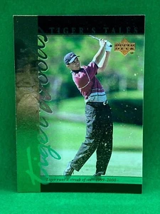 Tarjeta ""Tiger's Tales"" 2001 cubierta superior de Tiger Woods #TT20 - Imagen 1 de 1