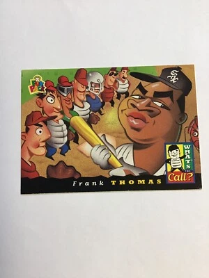 1994 Upper Deck, Fun Pack, What's the Call, Frank Thomas, #210 NM-MINT 1079 - Image 1 of 2