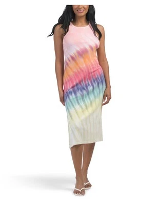 Young Fabulous & Broke Tank Dress Small S Women's Iggy Rib Midi Multicolor NWT - Image 1 of 3