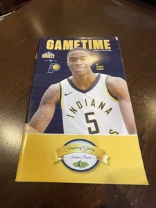 December 10, 2017 Nuggets At Pacers Game Program — Edmond Sumner - Picture 1 of 2