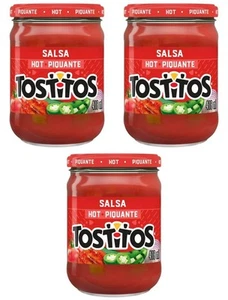 Tostitos Salsa Hot 418ml (3 Pack) - Picture 1 of 12