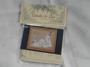 LAVENDER & LACE 'THE WEDDING' SEALED CROSS STITCH CHART ~ LEAVITT-IMBLUM - Picture 1 of 4