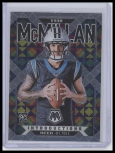 2025 Mosaic Football Tetairoa McMillan Introductions #8 - Picture 1 of 2