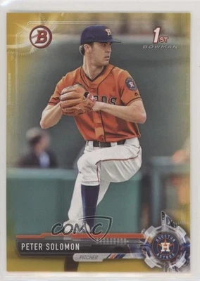 2017 Bowman Draft Gold /50 Peter Solomon #BD-148 - Image 1 of 2