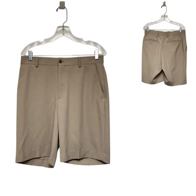 Pantalones Cortos de Golf Alan River Para Hombre 10" Caqui Talla 32 Foto 1 de 4